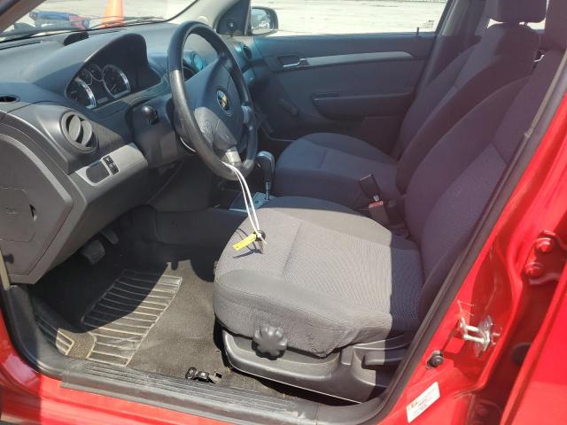 KL1TD5DE1BB163212 - 2011 CHEVROLET AVEO LS 红色 照片 7