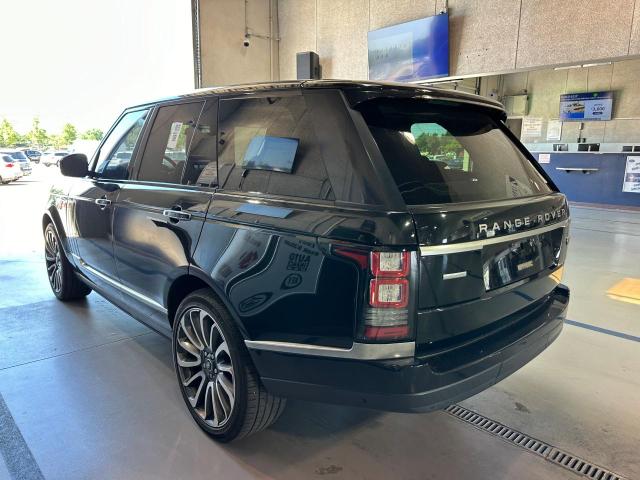 SALGV2TF7FA201966 - 2015 LAND ROVER RANGE ROVE AUTOBIOGRAPHY BLACK photo 3