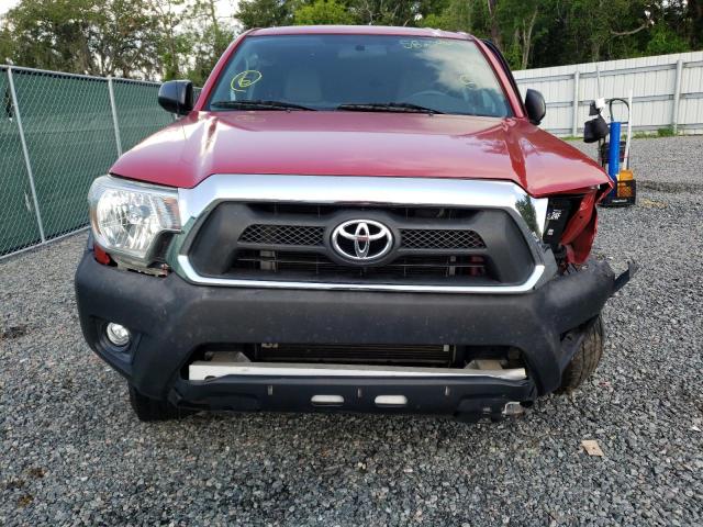 5TFJX4GN2FX038564 - 2015 TOYOTA TACOMA DOUBLE CAB PRERUNNER RED photo 5