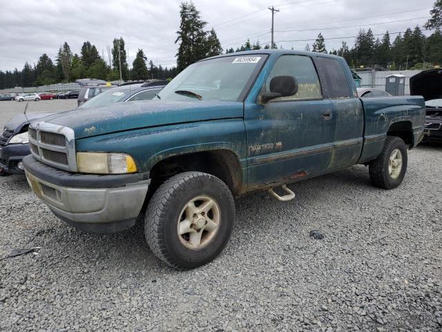 3B7HF13Z7XG216208 - 1999 DODGE RAM 1500 GREEN photo 1