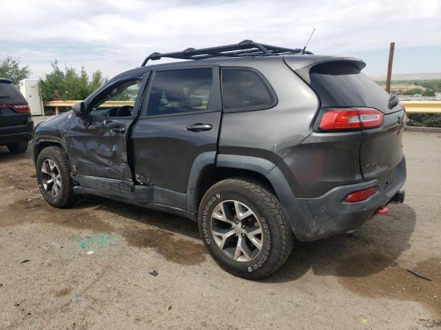 1C4PJMBS6EW140981 - 2014 JEEP CHEROKEE TRAILHAWK GRAY photo 2