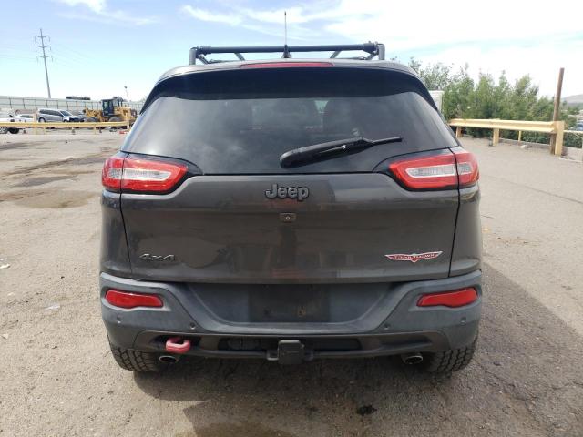 1C4PJMBS6EW140981 - 2014 JEEP CHEROKEE TRAILHAWK GRAY photo 6