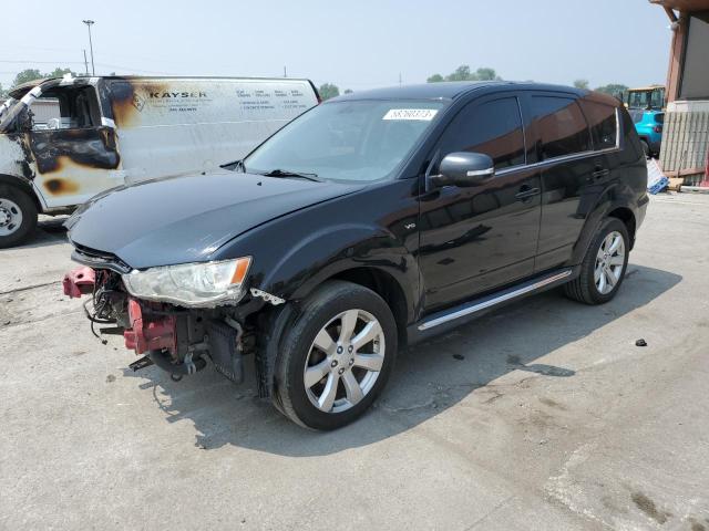 JA4JT5AX8BU013718 - 2011 MITSUBISHI OUTLANDER GT BLACK photo 1