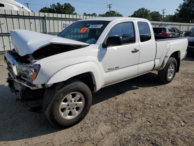 5TETU62N96Z253419 - 2006 TOYOTA TACOMA PRERUNNER ACCESS CAB WHITE photo 1