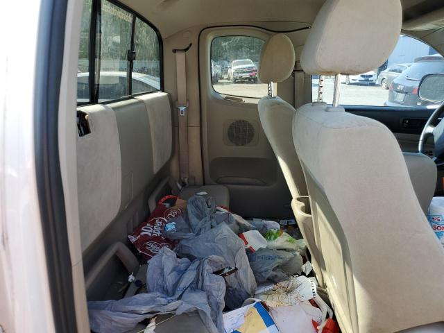 5TETU62N96Z253419 - 2006 TOYOTA TACOMA PRERUNNER ACCESS CAB WHITE photo 10