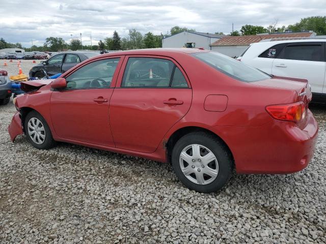 1NXBU4EE4AZ378658 - 2010 TOYOTA COROLLA BASE RED photo 2