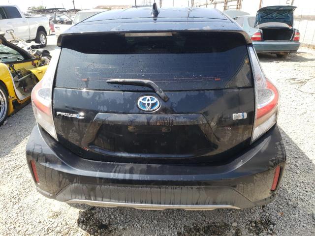 JTDKDTB36J1608557 - 2018 TOYOTA PRIUS C BLACK photo 6