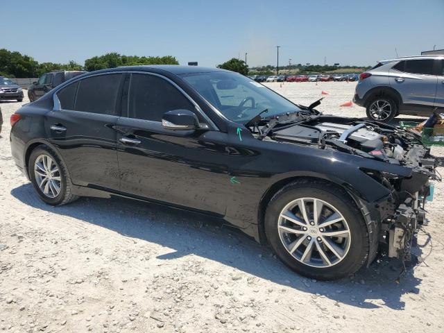 JN1BV7AP8FM333274 - 2015 INFINITI Q50 BASE BLACK photo 4