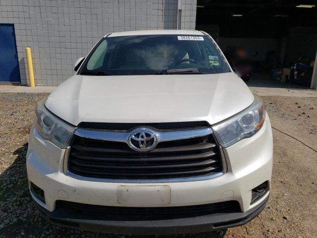 5TDBKRFH0GS310970 - 2016 TOYOTA HIGHLANDER LE WHITE photo 5