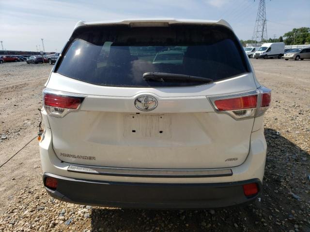 5TDBKRFH0GS310970 - 2016 TOYOTA HIGHLANDER LE WHITE photo 6