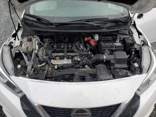 3N1CN8DV7ML825337 - 2021 NISSAN VERSA S WHITE photo 11