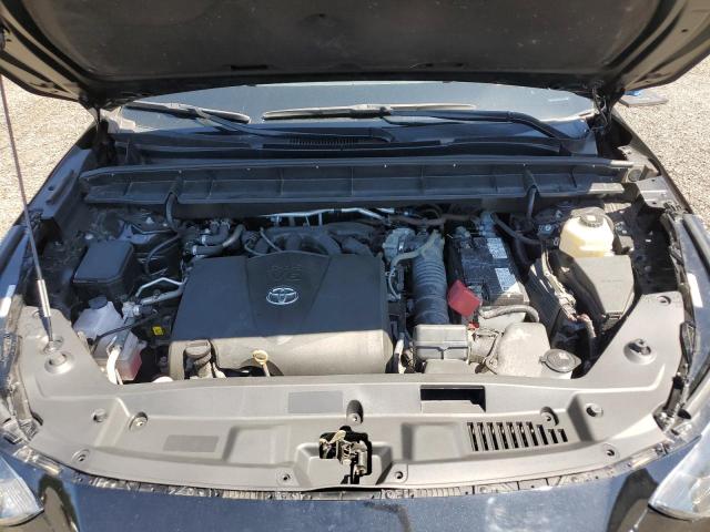 5TDGZRBH0MS549292 - 2021 TOYOTA HIGHLANDER XLE BLACK photo 12