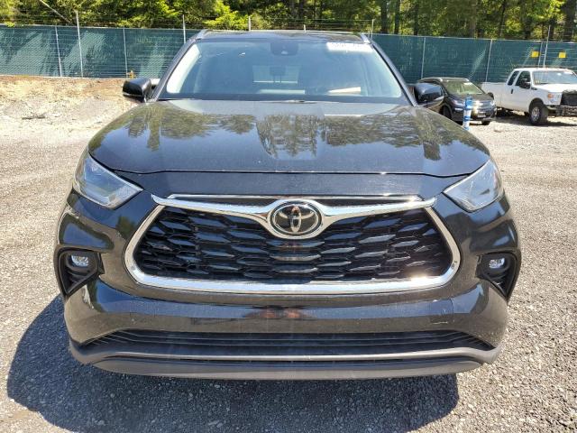 5TDGZRBH0MS549292 - 2021 TOYOTA HIGHLANDER XLE BLACK photo 5