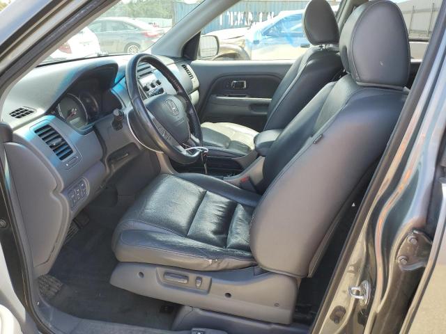 5FNYF18537B024313 - 2007 HONDA PILOT EXL GRAY photo 7