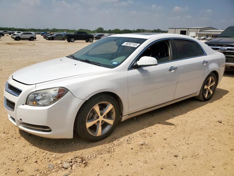 1G1ZC5E00CF259327 - 2012 CHEVROLET MALIBU 1LT WHITE photo 1