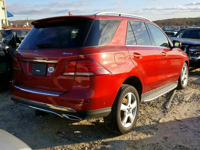 4JGDA5HB3HA990841 - 2017 MERCEDES-BENZ GLE 350 4MATIC  photo 4