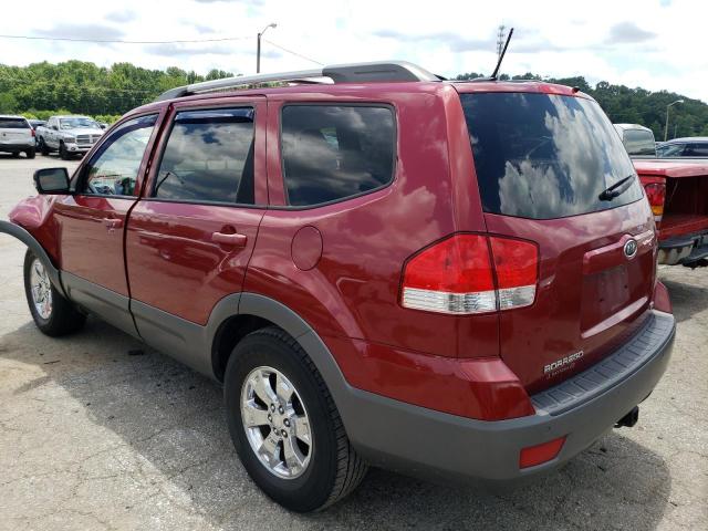 KNDJJ741595036702 - 2009 KIA BORREGO LX RED photo 2