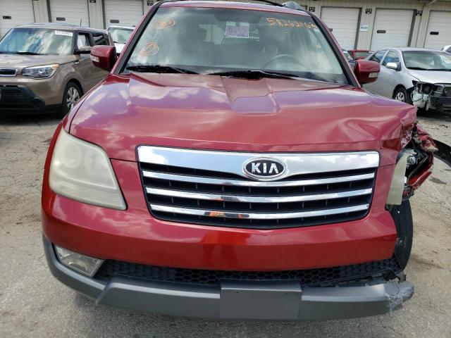 KNDJJ741595036702 - 2009 KIA BORREGO LX RED photo 5