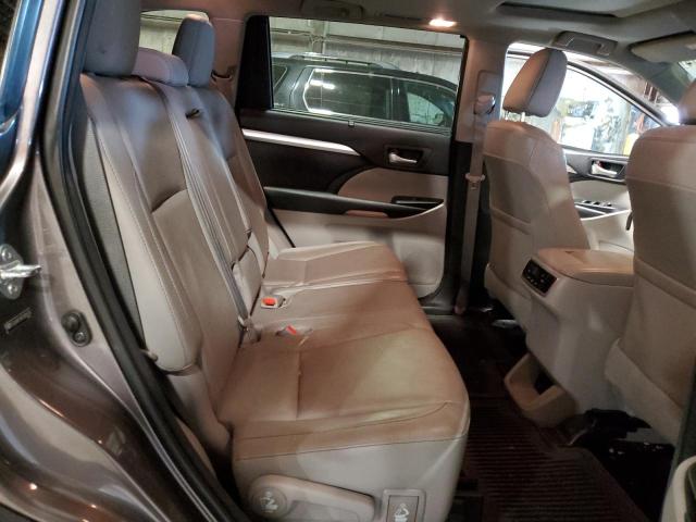 5TDJKRFH9ES064459 - 2014 TOYOTA HIGHLANDER XLE ნაცრისფერი ფოტო 11
