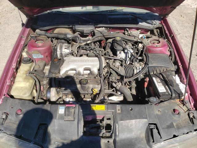 1G1LV15M7TY130842 - 1996 CHEVROLET BERETTA MAROON photo 11