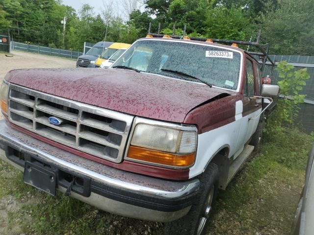 1FTHX26F4VEB38642 - 1997 FORD F250 BURGUNDY photo 1