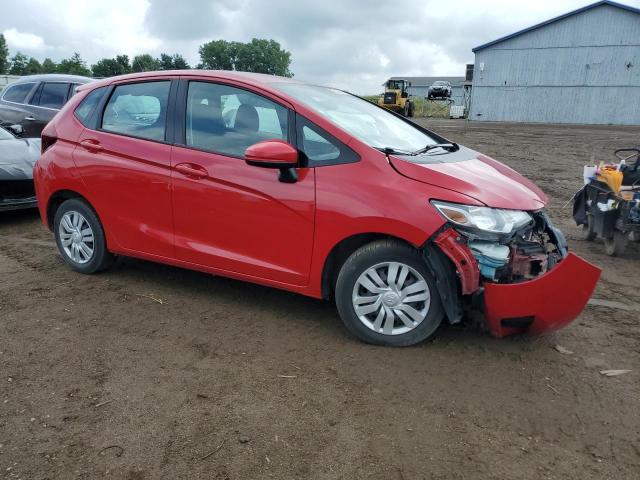 3HGGK5H57HM707712 - 2017 HONDA FIT LX RED photo 4