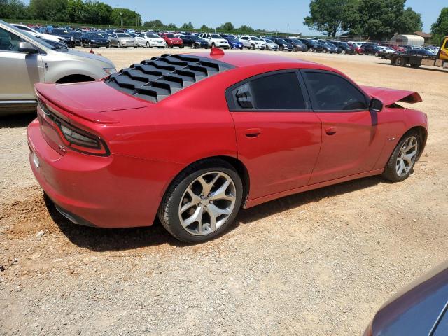 2C3CDXCT0FH730385 - 2015 DODGE CHARGER R/T RED photo 3