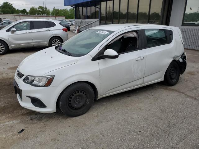 1G1JG6SH0H4177229 - 2017 CHEVROLET SONIC WHITE photo 1