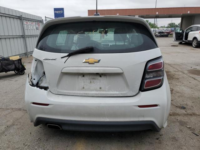 1G1JG6SH0H4177229 - 2017 CHEVROLET SONIC WHITE photo 6