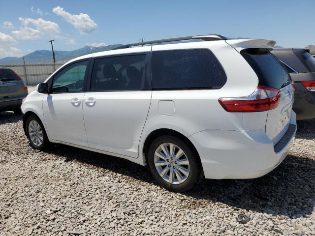 5TDJK3DC6FS121027 - 2015 TOYOTA SIENNA LE WHITE photo 2