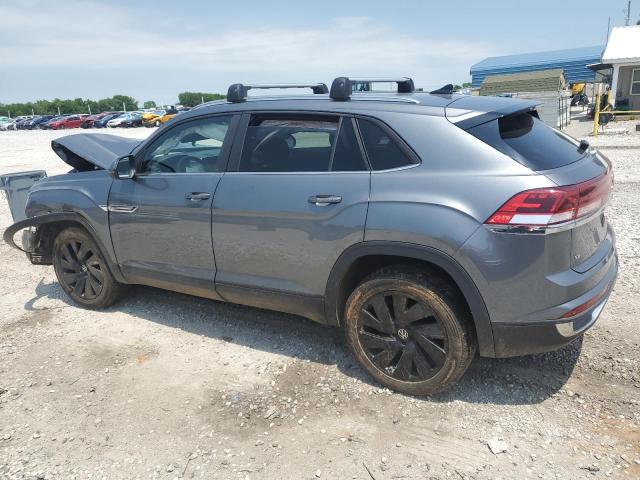 1V2JE2CA2RC211345 - 2024 VOLKSWAGEN ATLAS CROS SE Gris photo 2