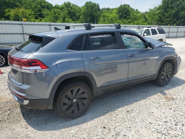 1V2JE2CA2RC211345 - 2024 VOLKSWAGEN ATLAS CROS SE Gris photo 3