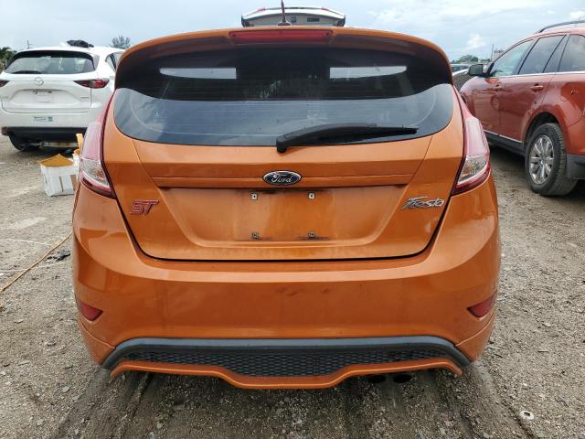 3FADP4GX2HM102051 - 2017 FORD FIESTA ST ORANGE photo 6