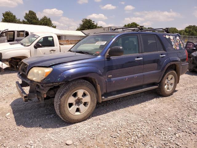 JTEZU14R980099287 - 2008 TOYOTA 4RUNNER SR5 BLUE photo 1