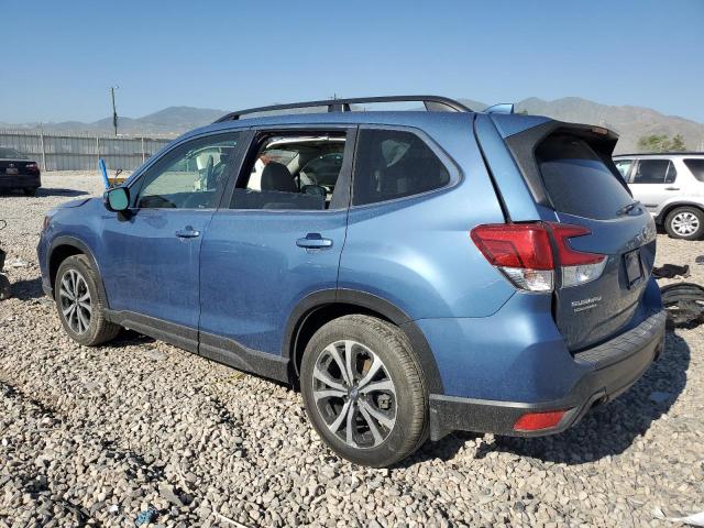 JF2SKASC9KH429417 - 2019 SUBARU FORESTER LIMITED BLUE photo 2