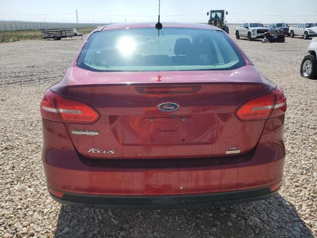 1FADP3FEXHL277157 - 2017 FORD FOCUS SE RED photo 6