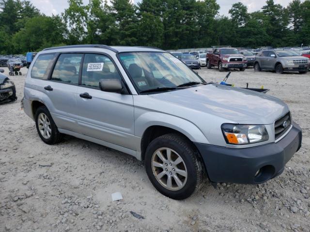 JF1SG65655H743157 - 2005 SUBARU FORESTER 2.5XS ვერცხლისფერი ფოტო 4