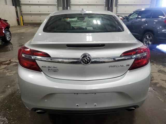 2G4GK5EX4G9153262 - 2016 BUICK REGAL SILVER photo 6