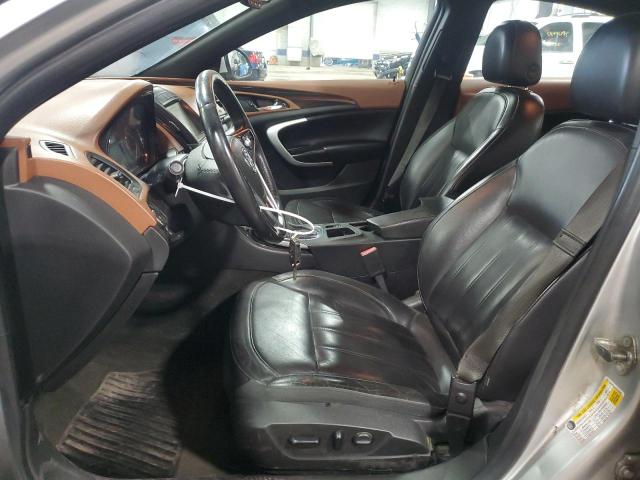 2G4GK5EX4G9153262 - 2016 BUICK REGAL SILVER photo 7