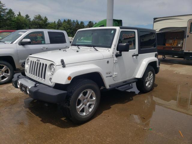 1C4AJWBGXJL889081 - 2018 JEEP WRANGLER SAHARA WHITE photo 1