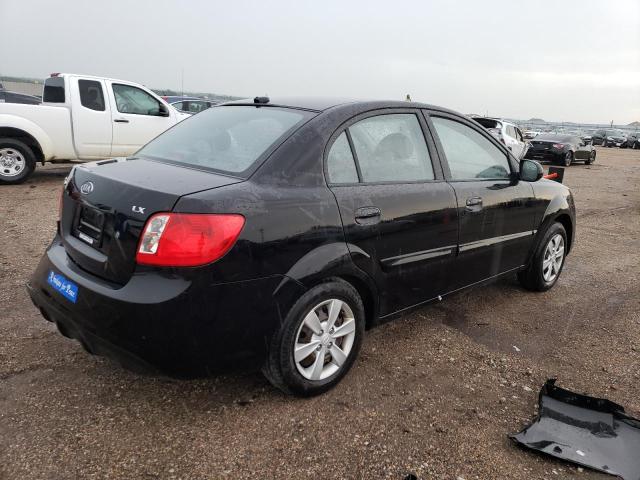 KNADH4A33A6673726 - 2010 KIA RIO LX BLACK photo 3