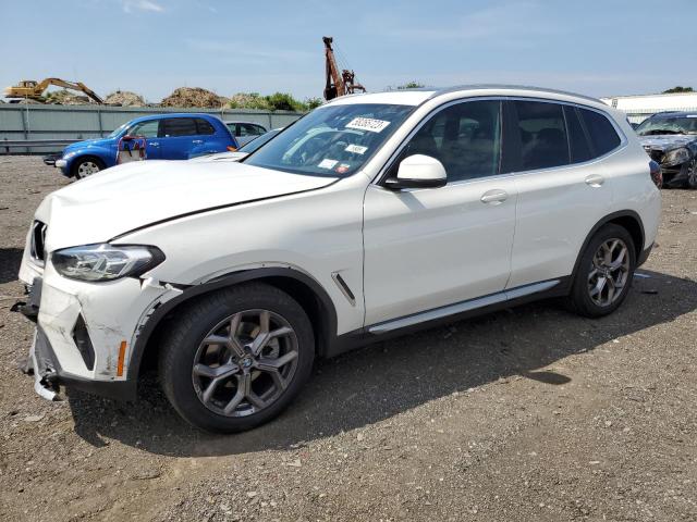 5UX53DP0XN9L49937 - 2022 BMW X3 XDRIVE30I WHITE photo 1