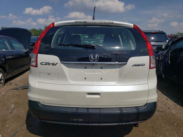 5J6RM4H38EL101529 - 2014 HONDA CR-V LX WHITE photo 6