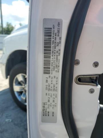 1C6RR7TT1KS689458 - 2019 RAM 1500 CLASS SLT 白色 照片 12