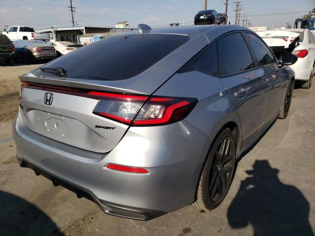 19XFL2H84NE007149 - 2022 HONDA CIVIC SPORT Gümüş foto 4