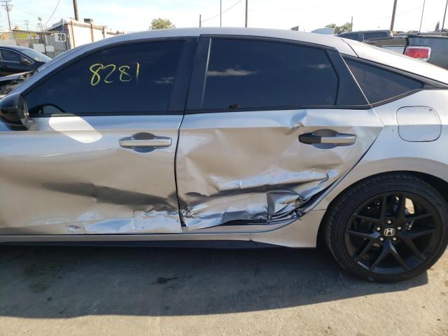 19XFL2H84NE007149 - 2022 HONDA CIVIC SPORT Gümüş foto 9