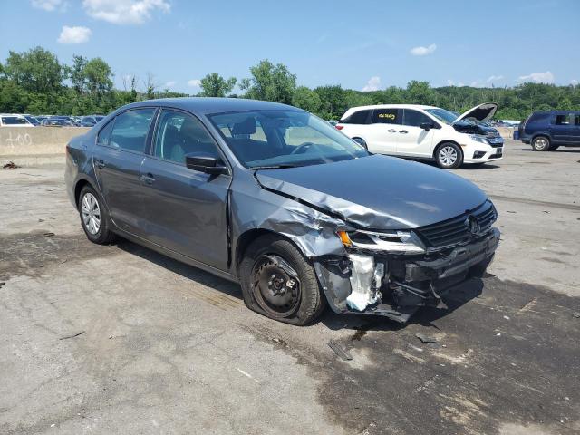 3VW2K7AJXDM225335 - 2013 VOLKSWAGEN JETTA BASE 灰色 照片 4