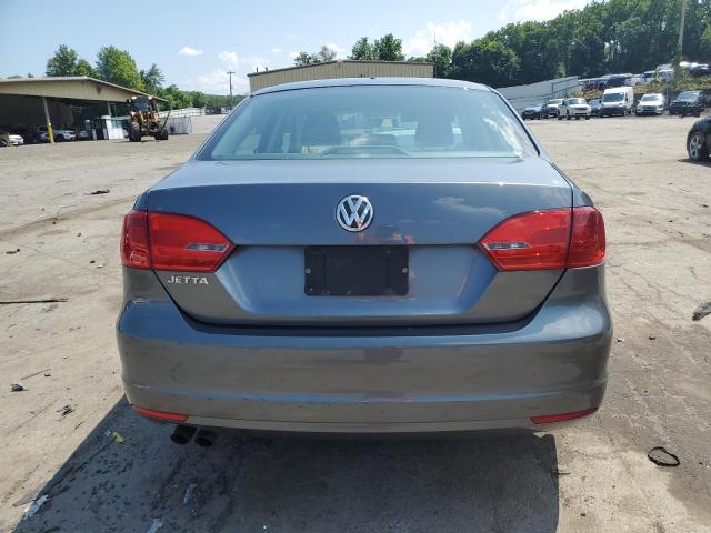 3VW2K7AJXDM225335 - 2013 VOLKSWAGEN JETTA BASE 灰色 照片 6