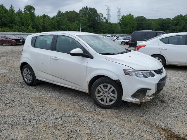 1G1JG6SB2K4121411 - 2019 CHEVROLET SONIC WHITE photo 4