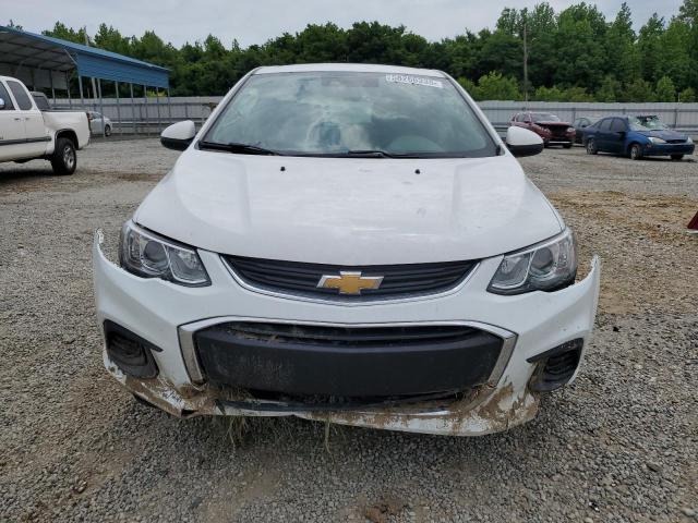 1G1JG6SB2K4121411 - 2019 CHEVROLET SONIC WHITE photo 5